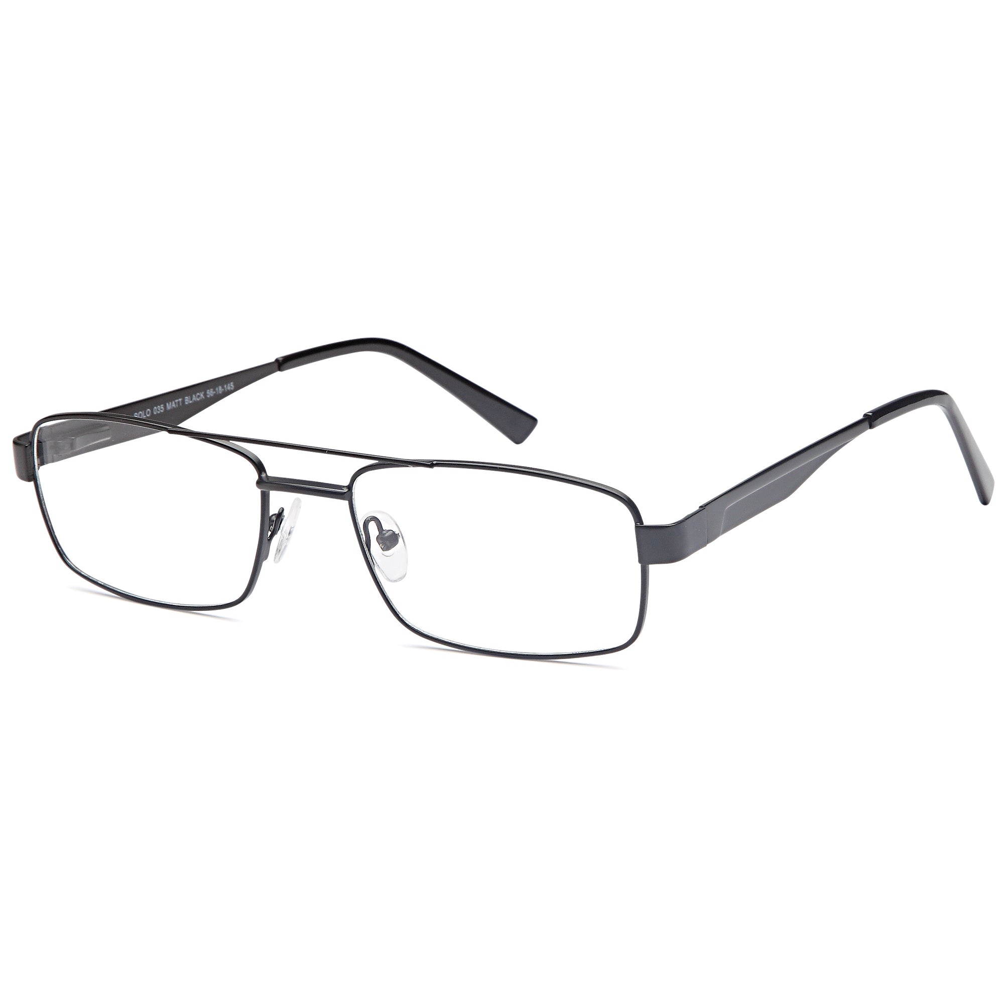 Solo SOLO 035 Matt Metal Glasses – Men Full Rim Eyewear