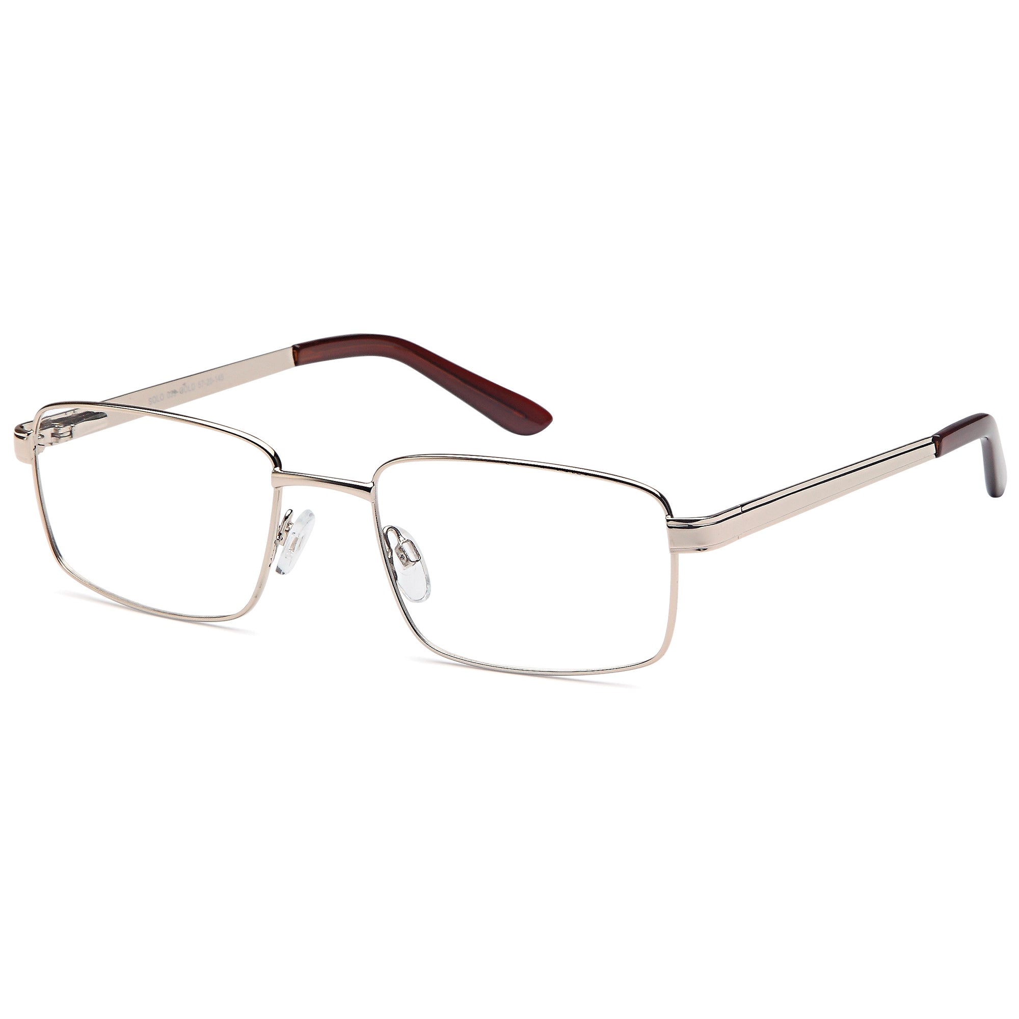 Solo SOLO 039 Gold Metal Glasses – Men Full Rim Eyewear