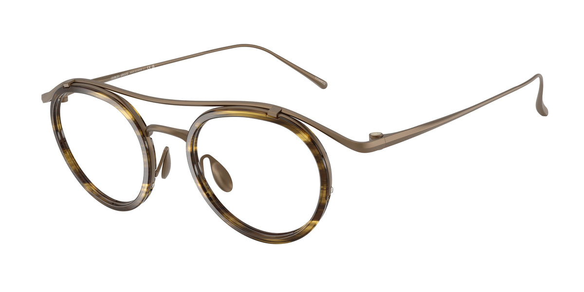 GIORGIO ARMANI 0AR5166T MATTE PALE GOLD phantos glasses by GIORGIO