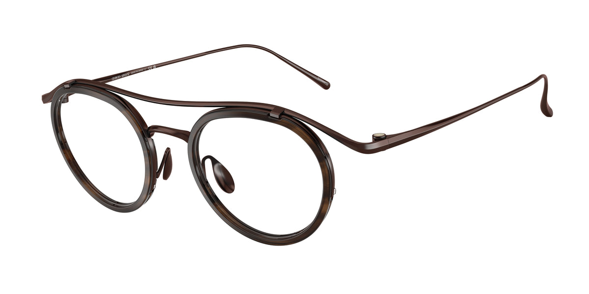 GIORGIO ARMANI 0AR5166T BROWN DEMI GLOSS phantos glasses by GIORGIO