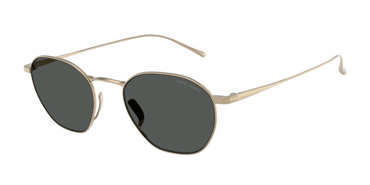GIORGIO ARMANI 0AR6160T PALE GOLD square sunglasses by GIORGIO