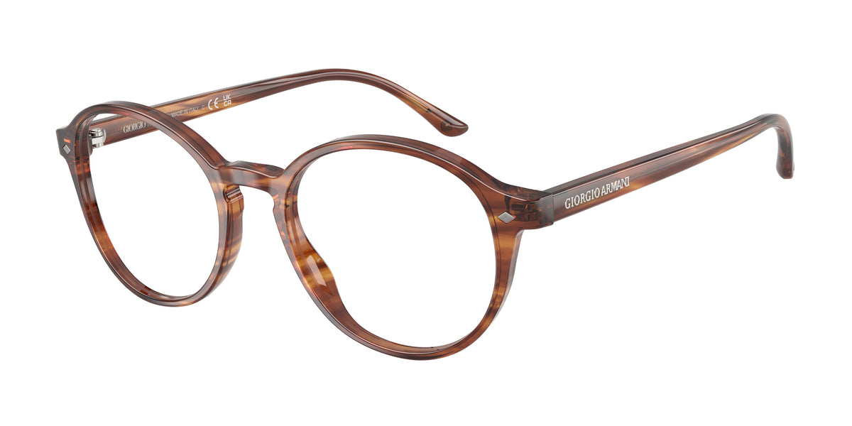 GIORGIO ARMANI 0AR7004 STRIPED BROWN phantos glasses by GIORGIO