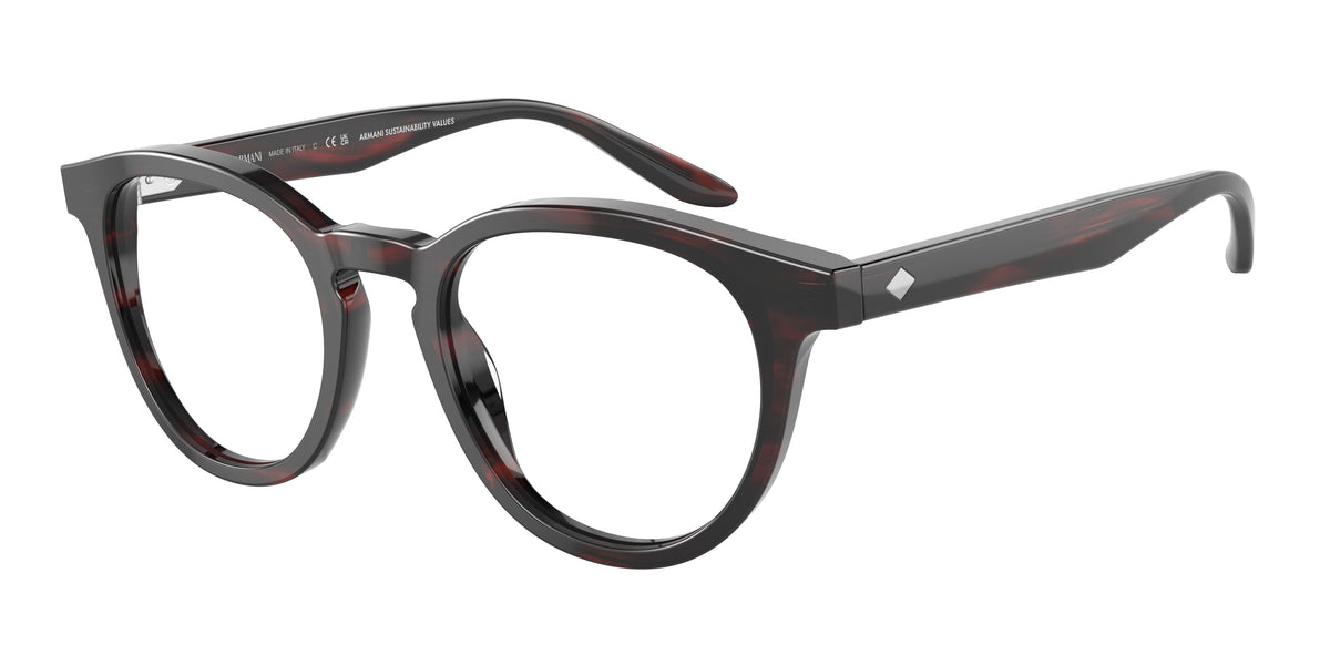 GIORGIO ARMANI 0AR7227 STRIPED BROWN phantos glasses by GIORGIO