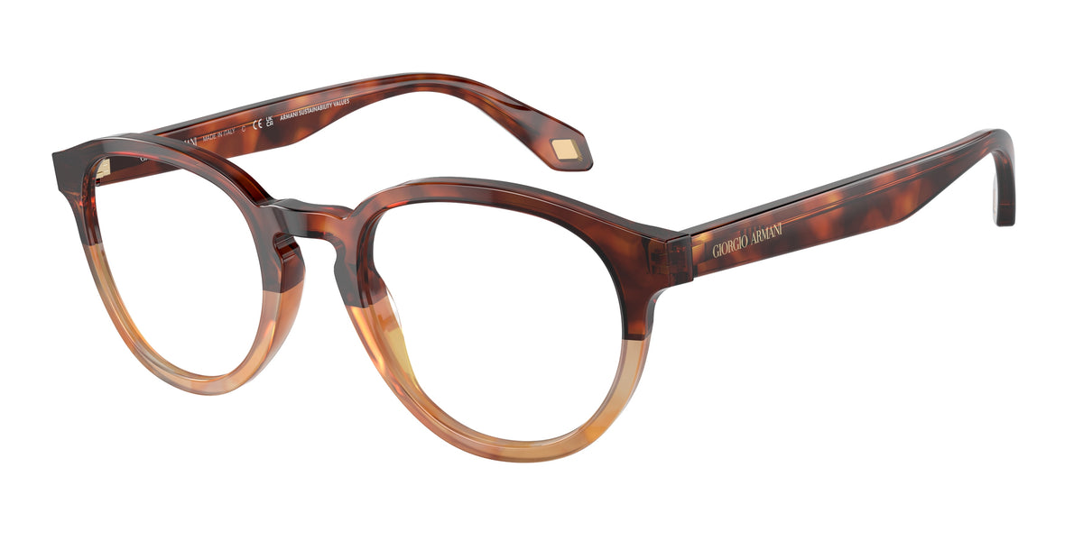 GIORGIO ARMANI 0AR7248 RED HAVANA/HONEY HAVANA phantos glasses by GIORGIO