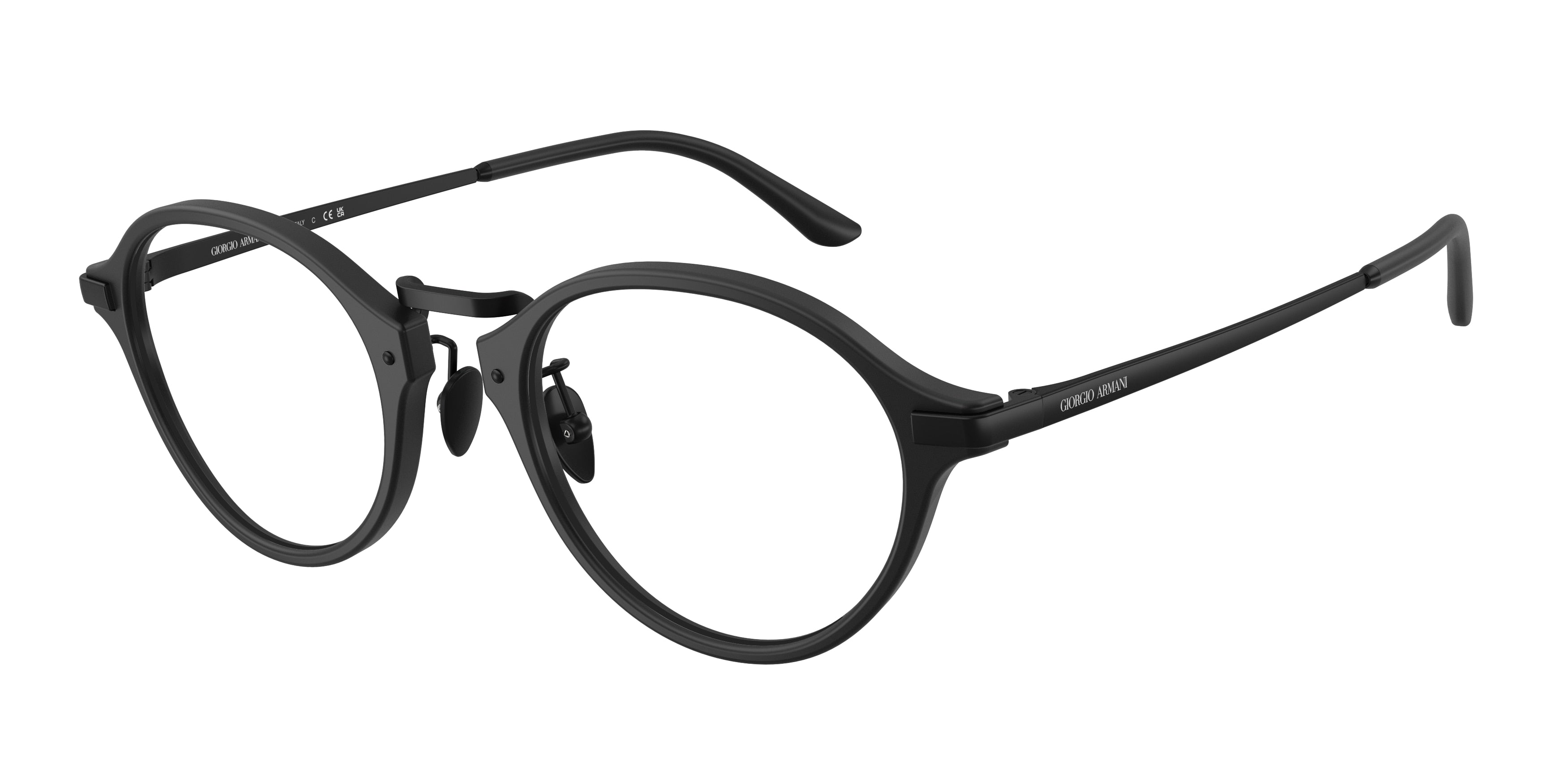 GIORGIO ARMANI 0AR7287 MATTE BLACK phantos glasses by GIORGIO