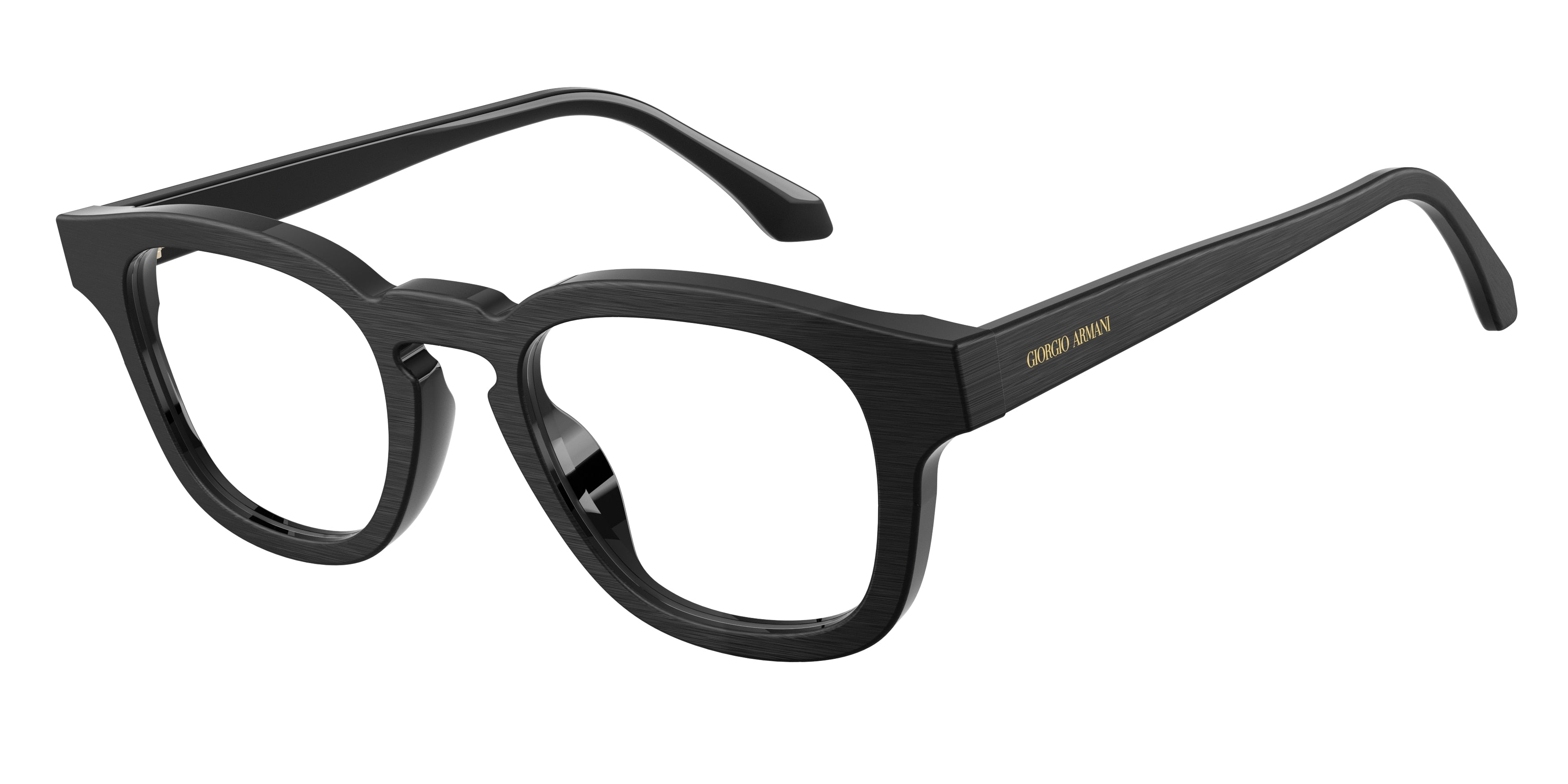 GIORGIO ARMANI 0AR7291U BRUSHED BLACK pillow glasses by GIORGIO