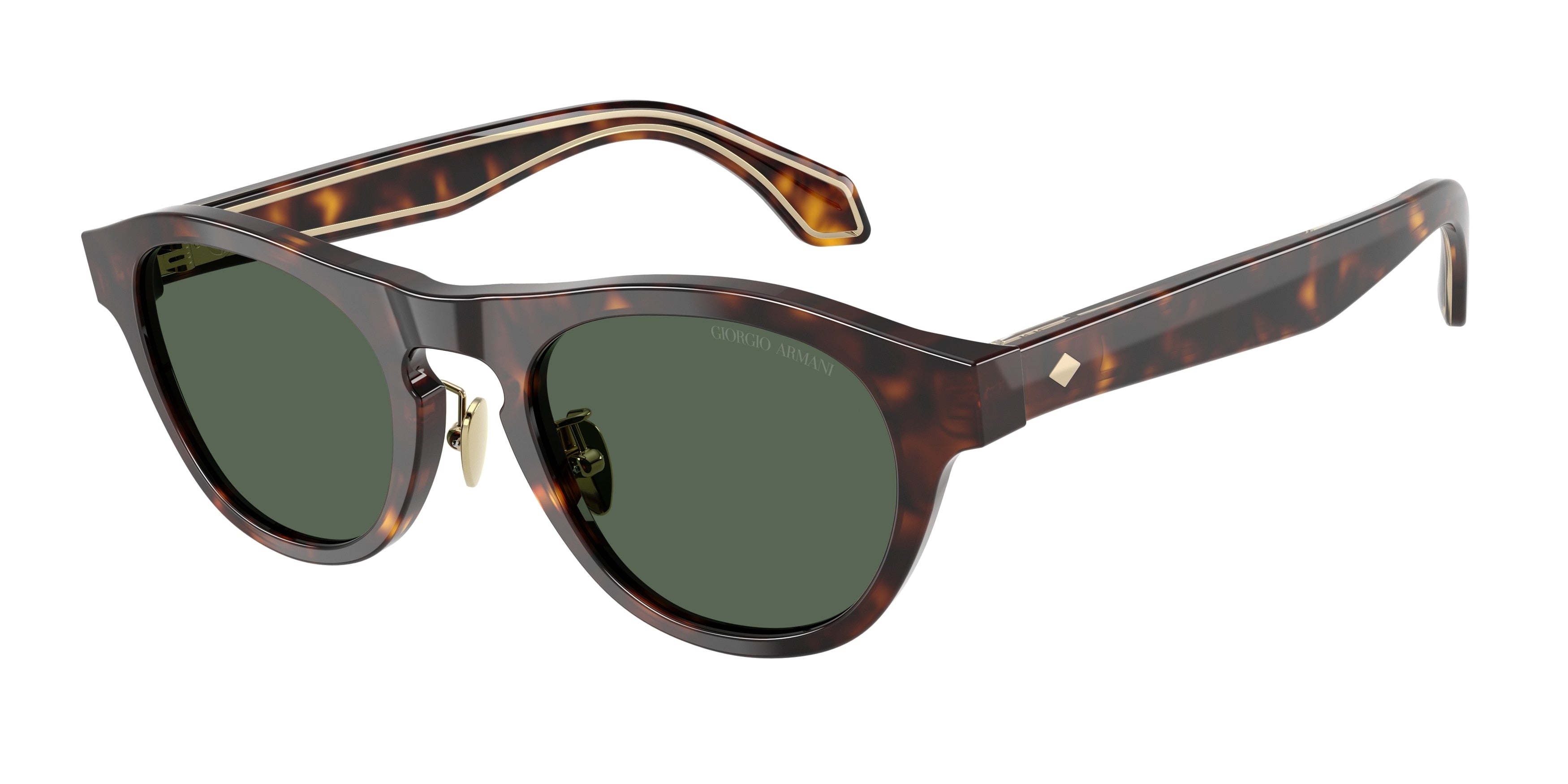 GIORGIO ARMANI 0AR8225 HAVANA oval sunglasses by GIORGIO