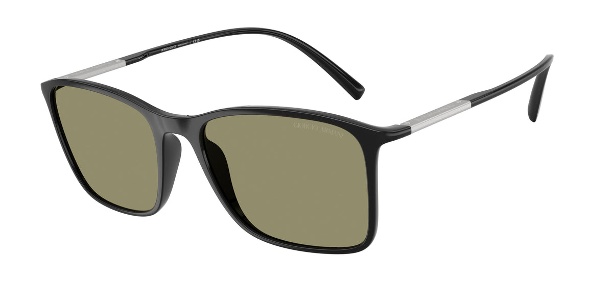 GIORGIO ARMANI 0AR8231U BLACK pillow sunglasses by GIORGIO