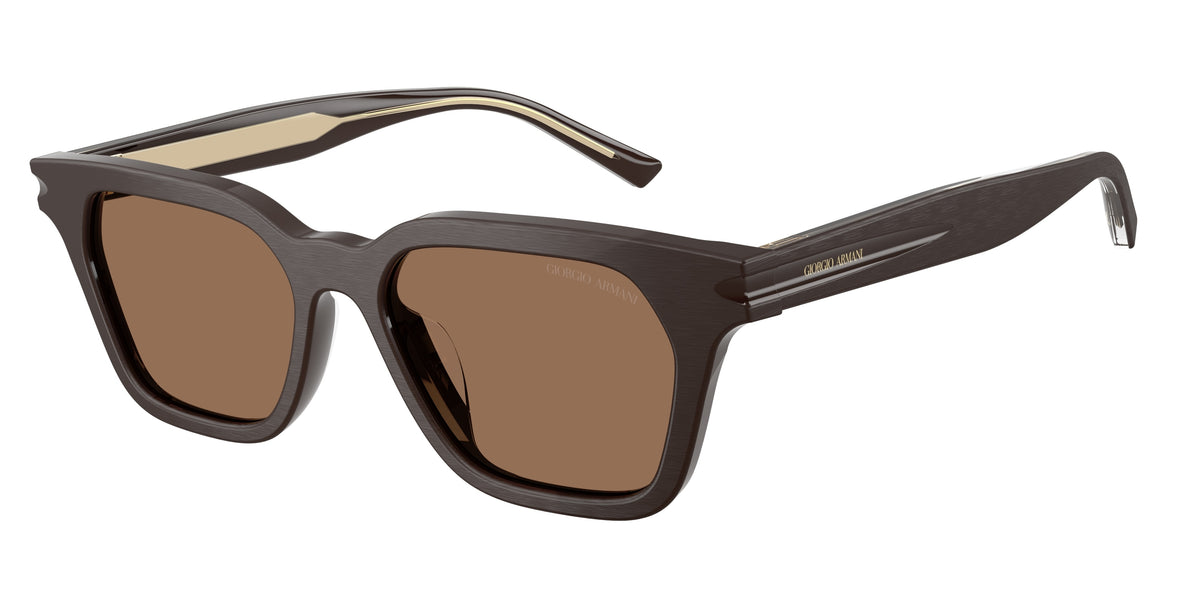 GIORGIO ARMANI 0AR8251U BRUSHED BROWN pillow sunglasses by GIORGIO