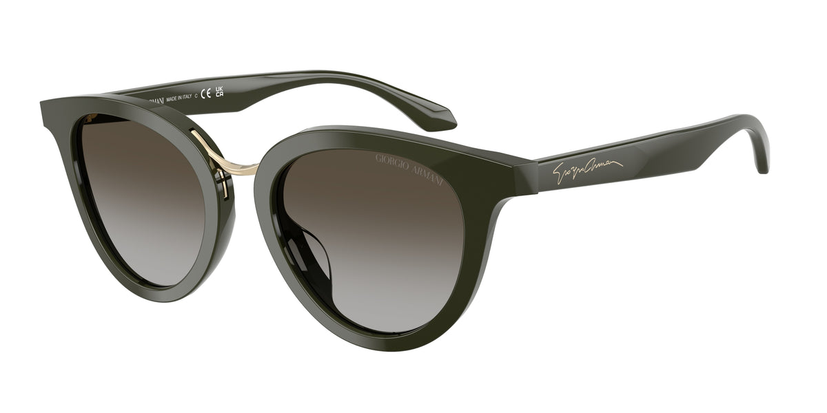 GIORGIO ARMANI 0AR8252U GREEN round sunglasses by GIORGIO