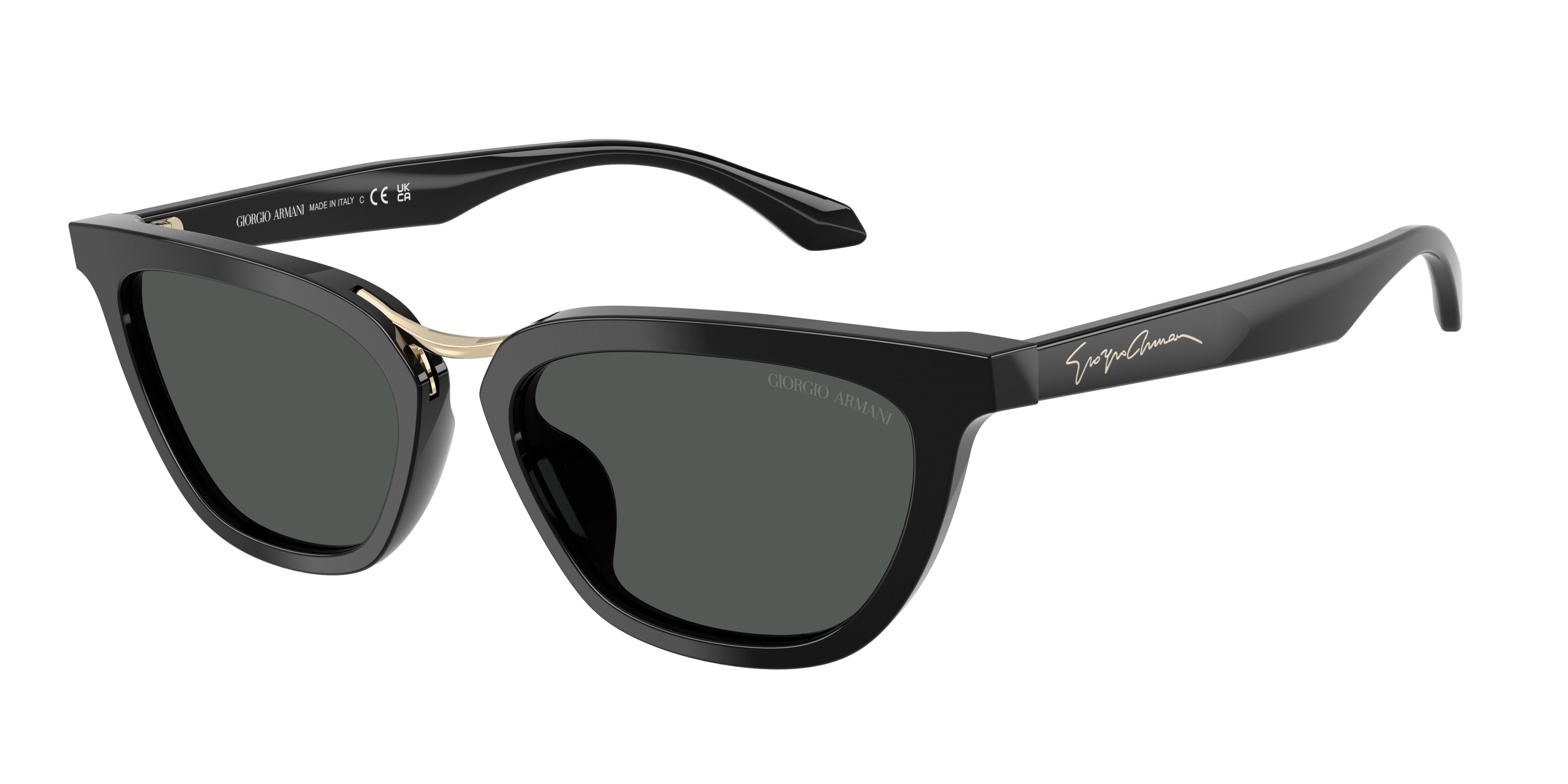 GIORGIO ARMANI 0AR8253U BLACK butterfly sunglasses by GIORGIO
