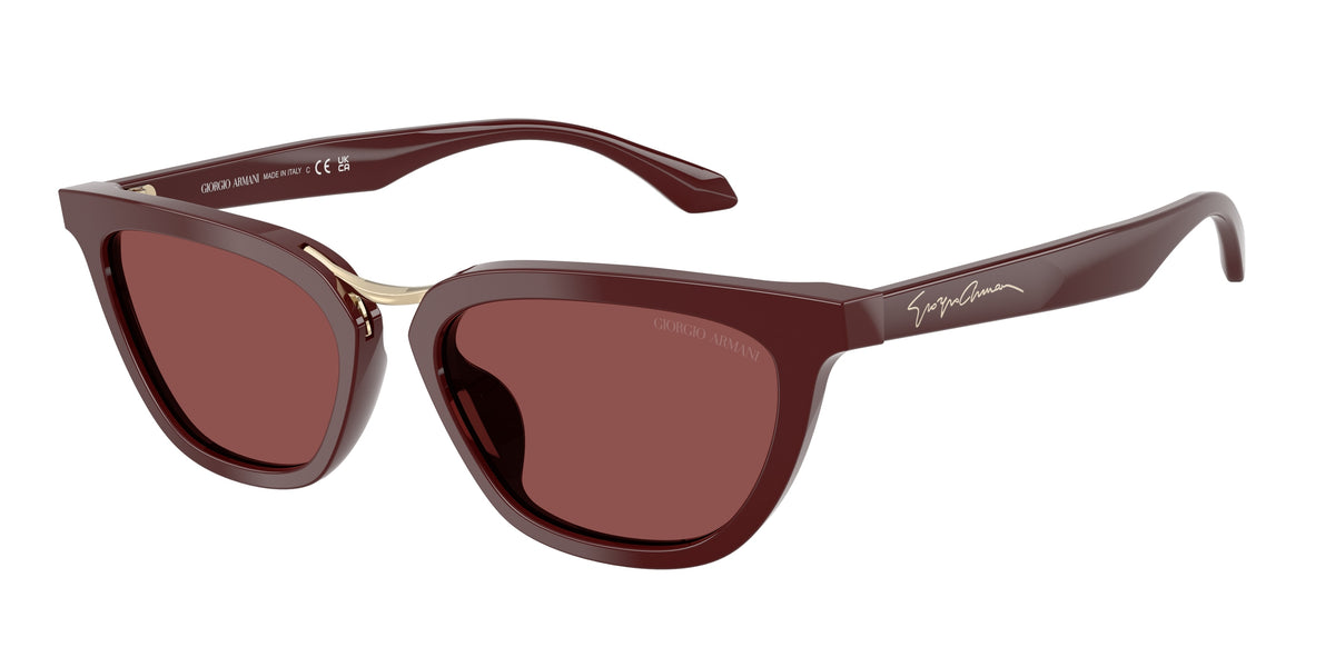 GIORGIO ARMANI 0AR8253U BURGUNDY butterfly sunglasses by GIORGIO
