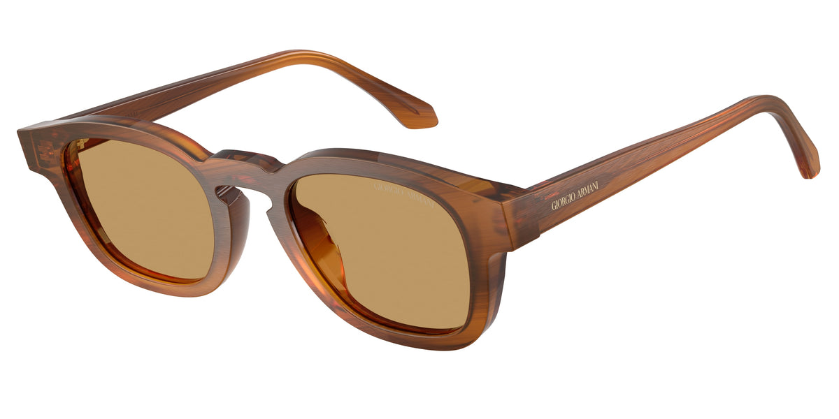 GIORGIO ARMANI 0AR8254U STRIPED HONEY pillow sunglasses by GIORGIO