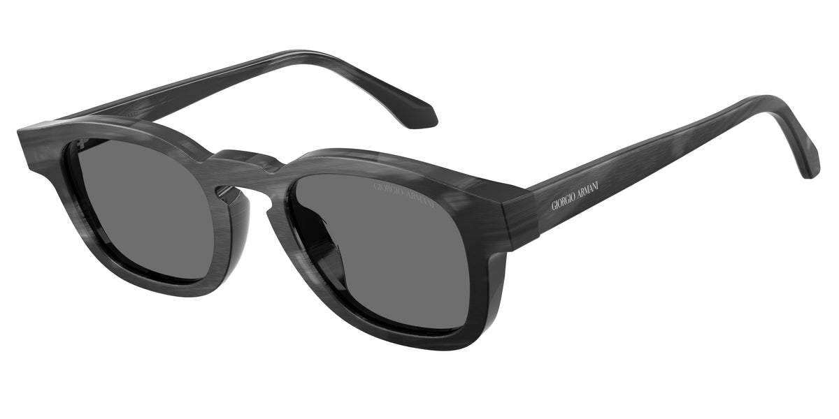 GIORGIO ARMANI 0AR8254U BRUSHED GREY pillow sunglasses by GIORGIO