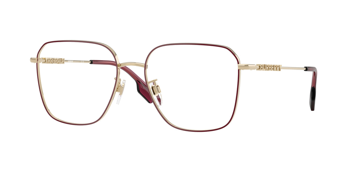 BURBERRY 0BE1382D PURPLE square glasses by BURBERRY