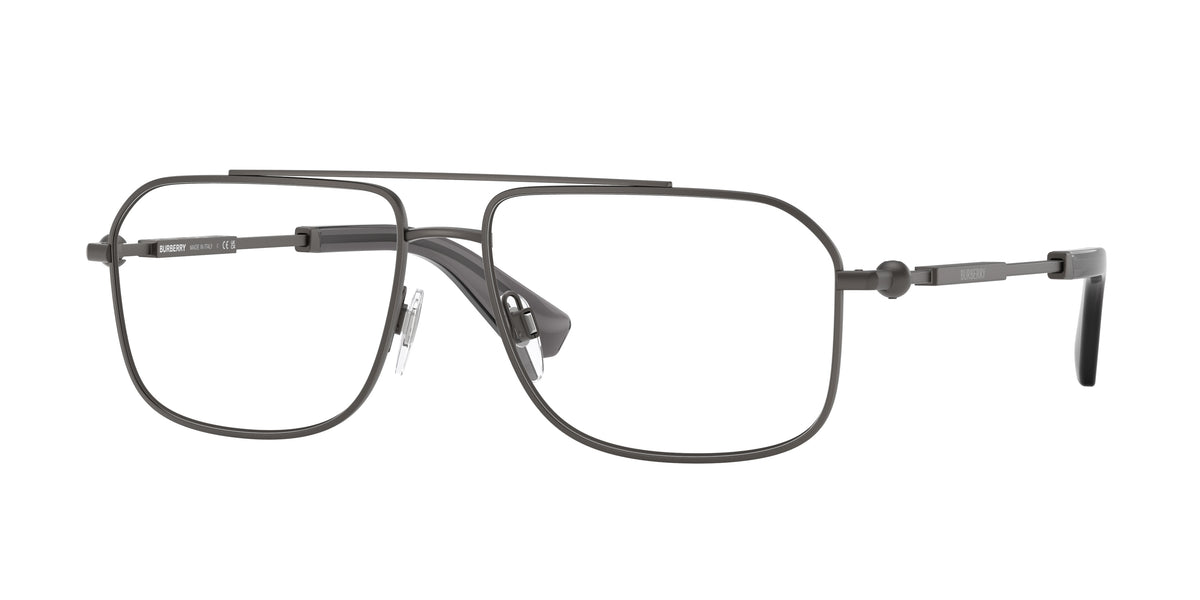 BURBERRY 0BE1391 GREY rectangle glasses by BURBERRY