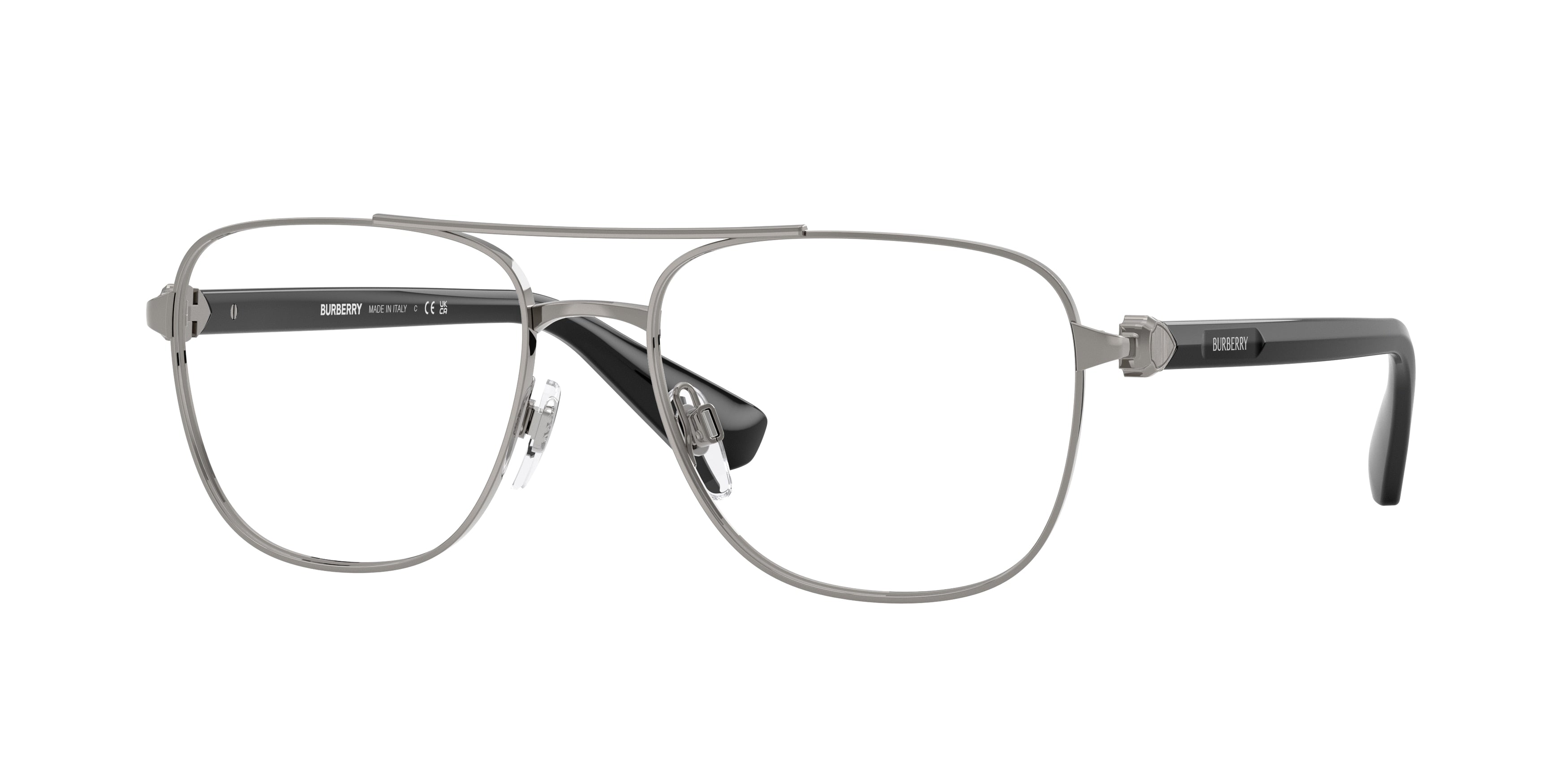 BURBERRY 0BE1396 GUNMETAL pilot glasses by BURBERRY