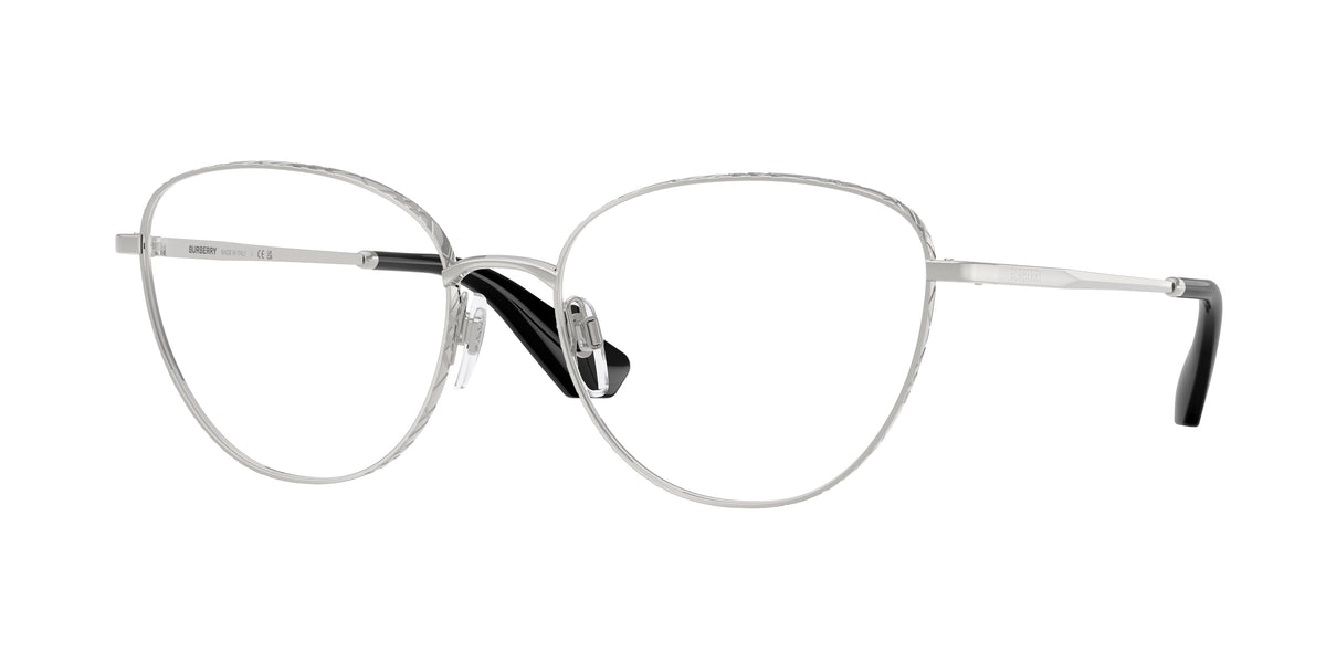BURBERRY 0BE1398 SILVER cat eye glasses by BURBERRY