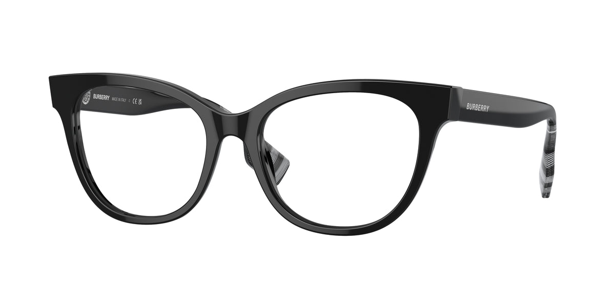 BURBERRY 0BE2375 BLACK cat eye glasses by BURBERRY