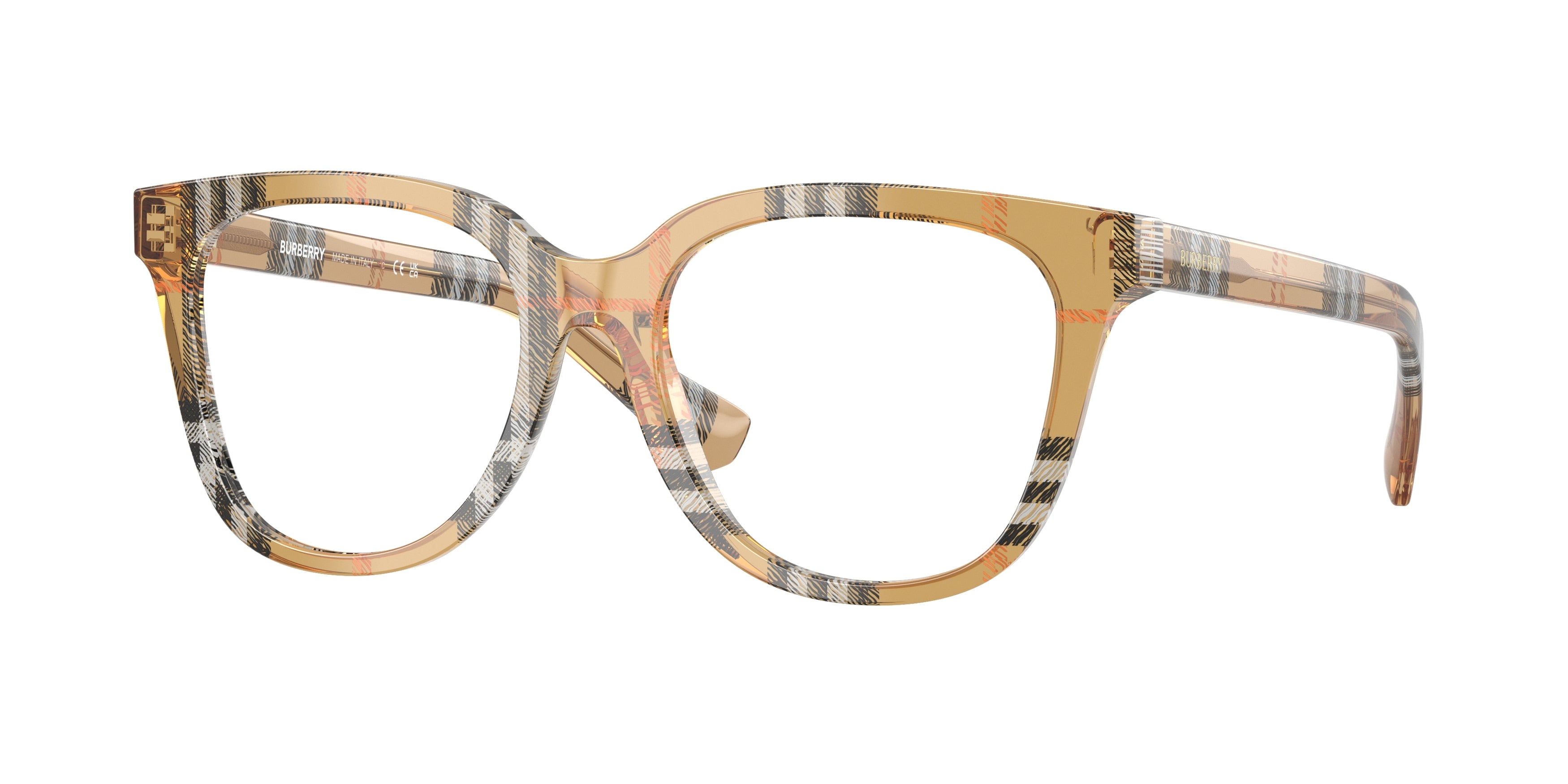 BURBERRY 0BE2439 CHECK SAND phantos glasses by BURBERRY