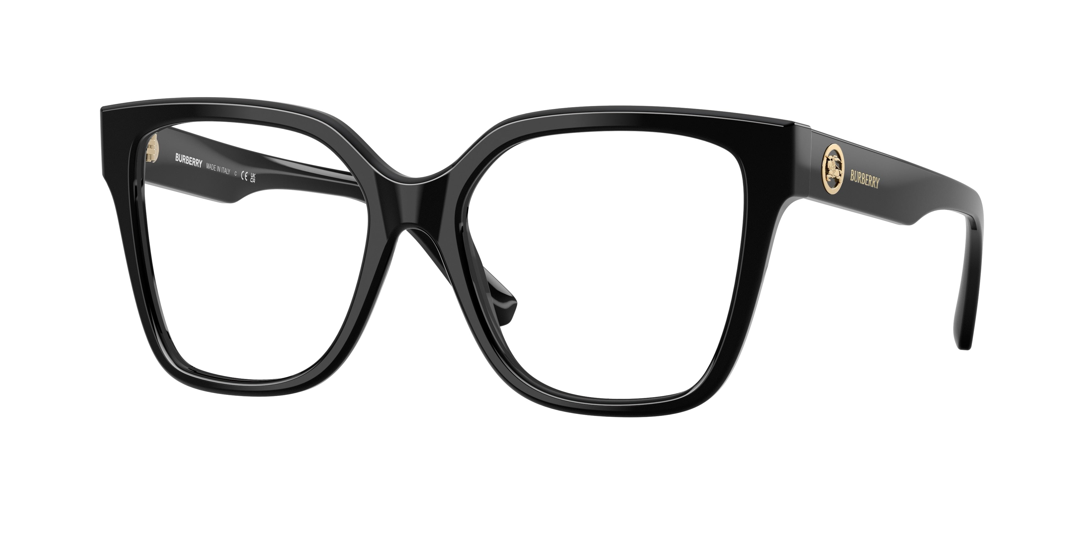 BURBERRY 0BE2443 BLACK square glasses by BURBERRY