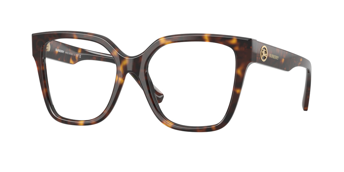 BURBERRY 0BE2443 DARK HAVANA square glasses by BURBERRY