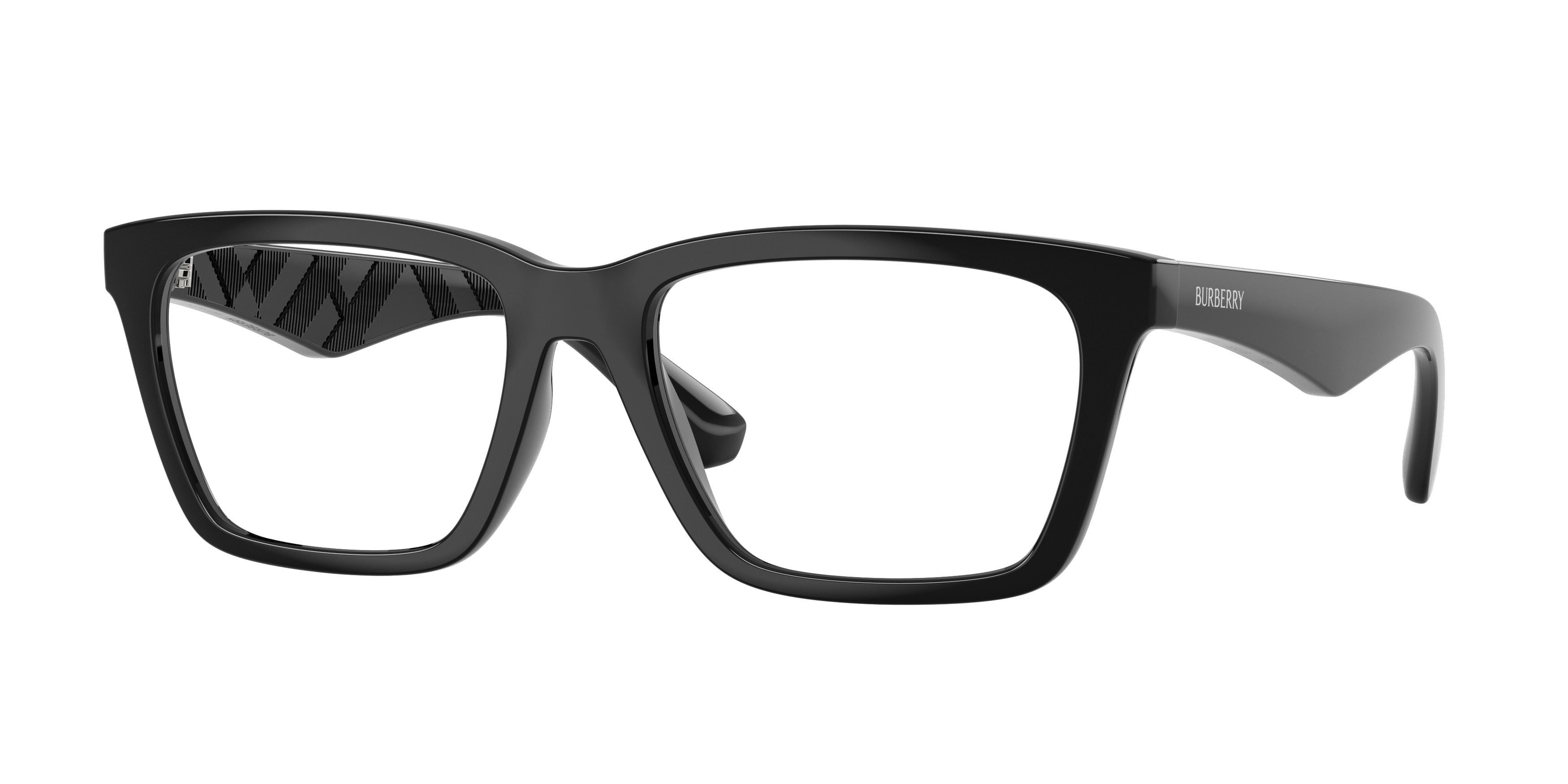BURBERRY 0BE2446U BLACK rectangle glasses by BURBERRY