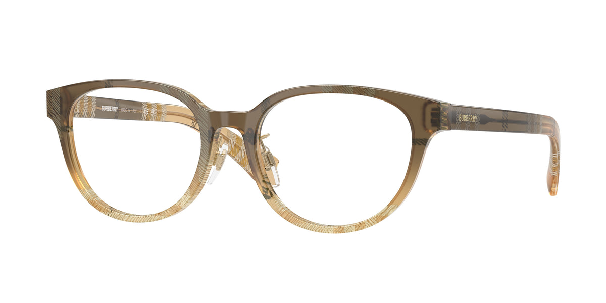 BURBERRY 0BE2448D CHECK BEIGE phantos glasses by BURBERRY