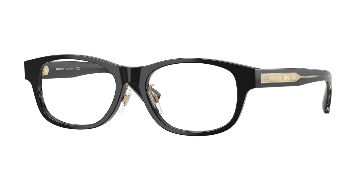 BURBERRY 0BE2449D BLACK rectangle glasses by BURBERRY