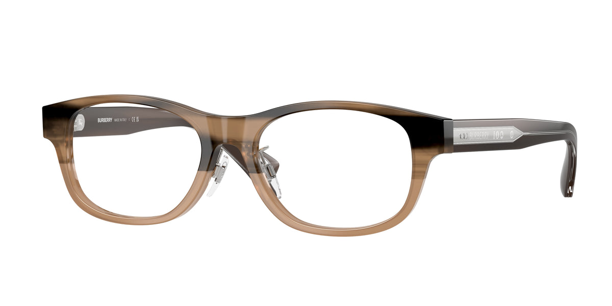 BURBERRY 0BE2449D STRIPED BEIGE rectangle glasses by BURBERRY