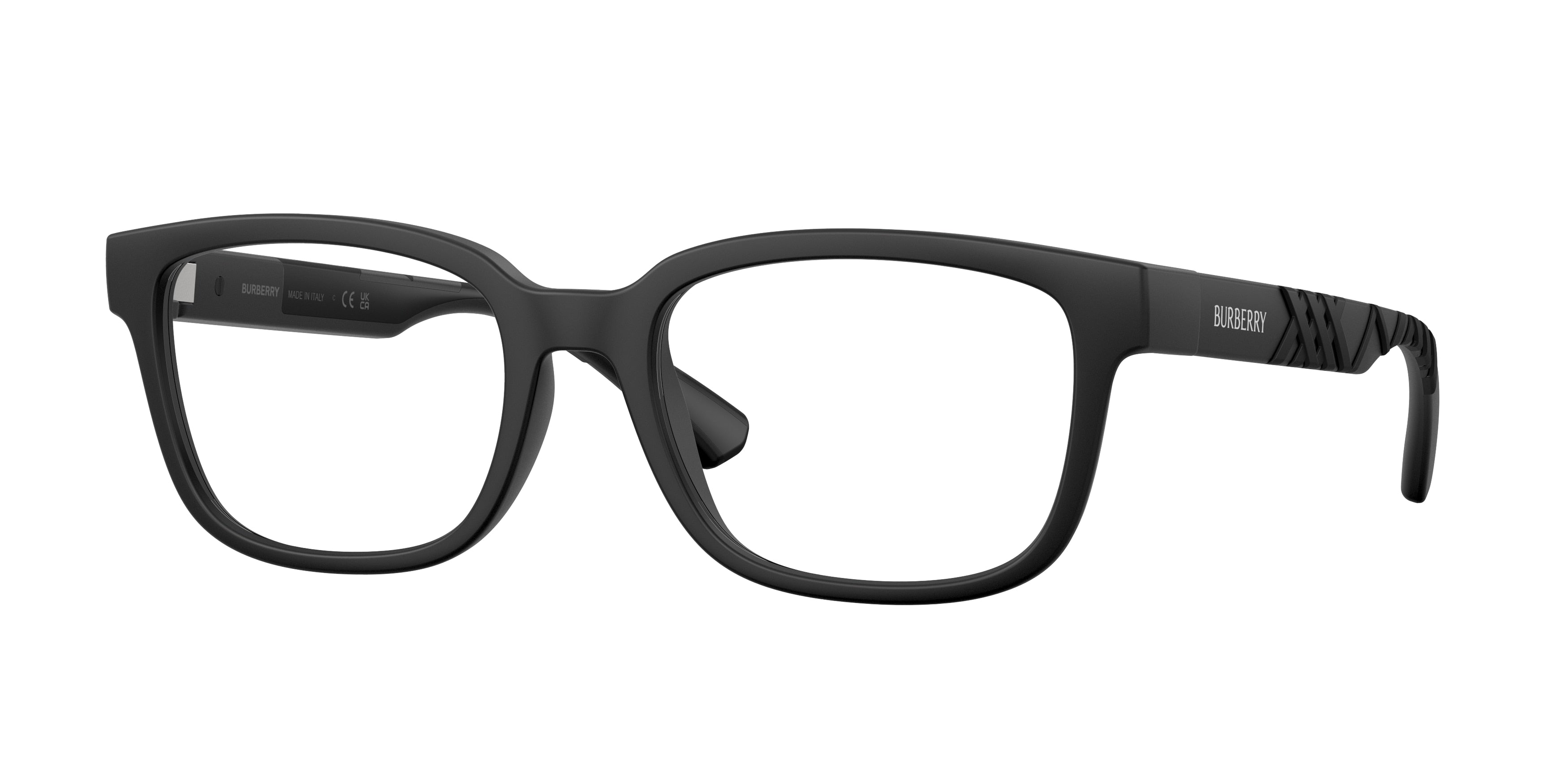 BURBERRY 0BE2451U MATTE BLACK rectangle glasses by BURBERRY