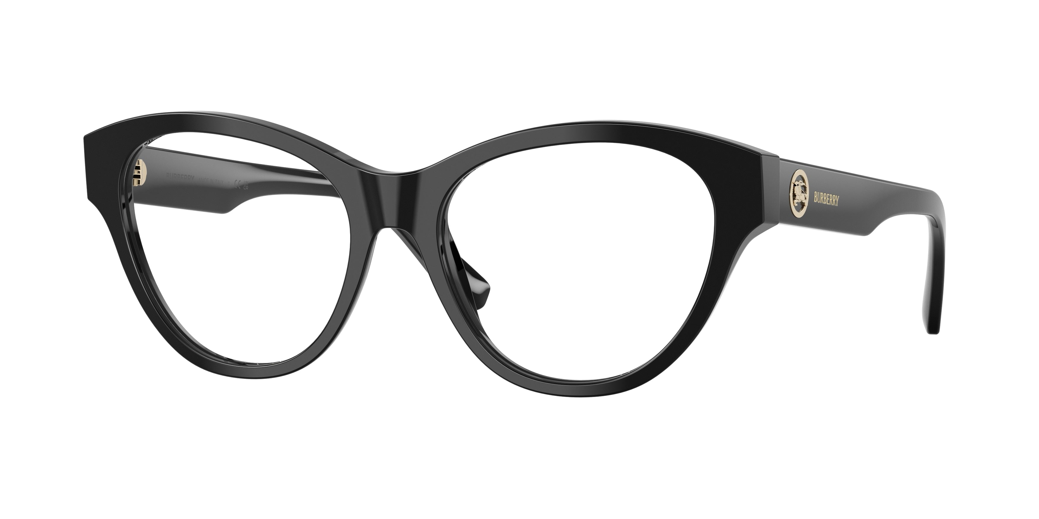 BURBERRY 0BE2458 BLACK cat eye glasses by BURBERRY