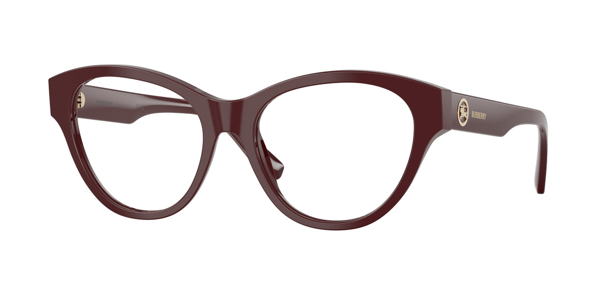 BURBERRY 0BE2458 BORDEAUX cat eye glasses by BURBERRY