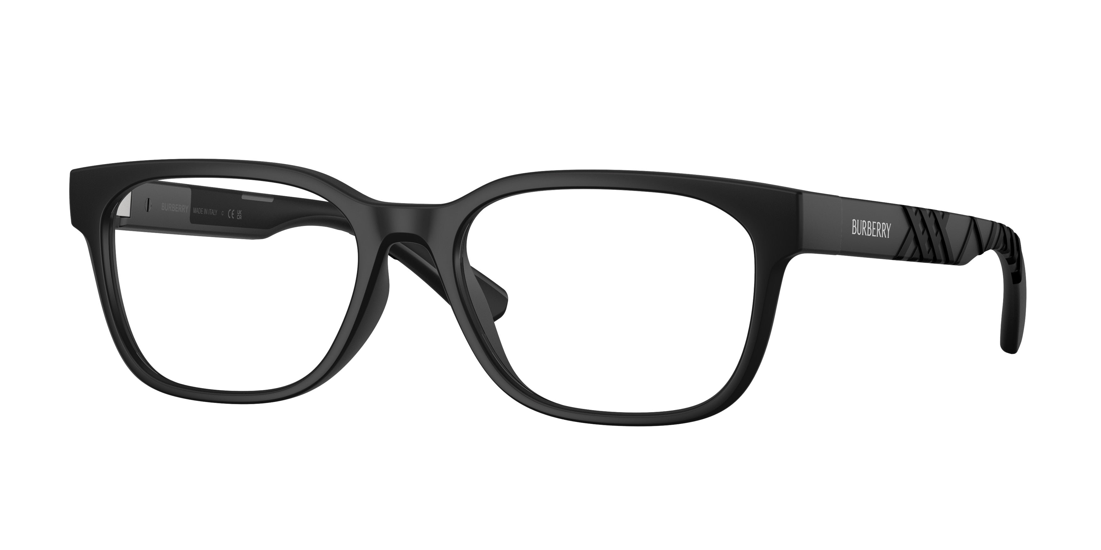 BURBERRY 0BE2460D MATTE BLACK rectangle glasses by BURBERRY
