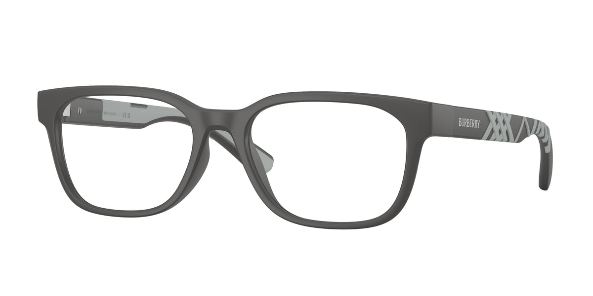 BURBERRY 0BE2460D MATTE GREY rectangle glasses by BURBERRY