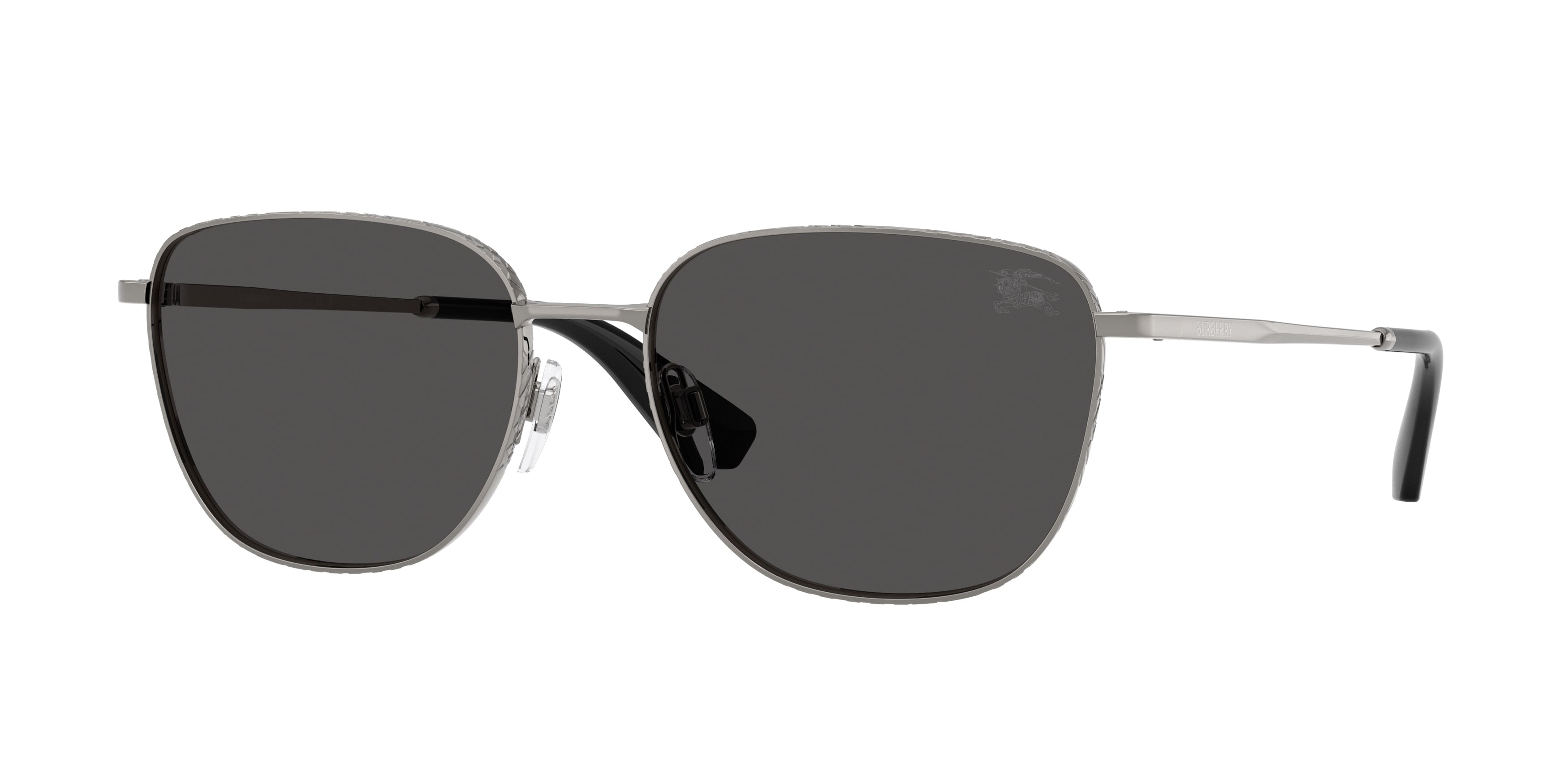 BURBERRY 0BE3171 GUNMETAL square sunglasses by BURBERRY