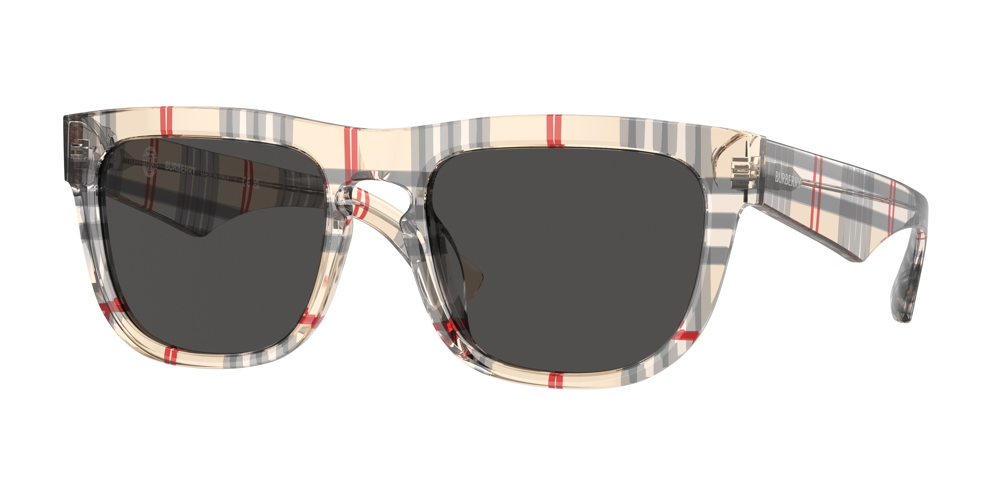 BURBERRY 0BE4431U VINTAGE CHECK square sunglasses by BURBERRY
