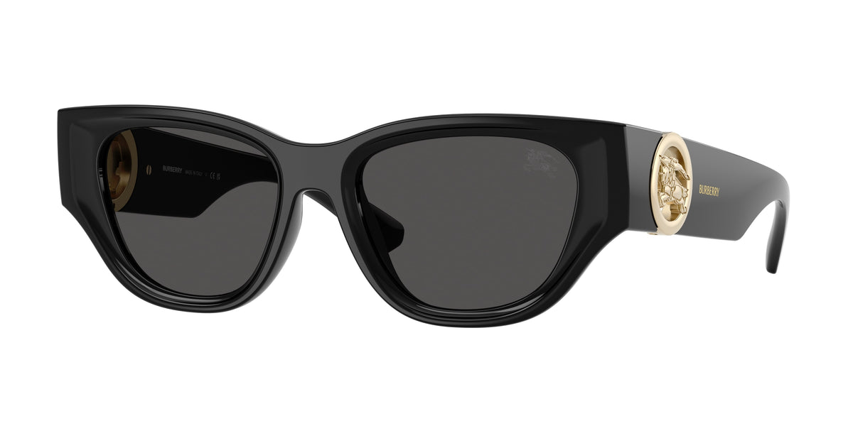 BURBERRY 0BE4467U BLACK cat eye sunglasses by BURBERRY