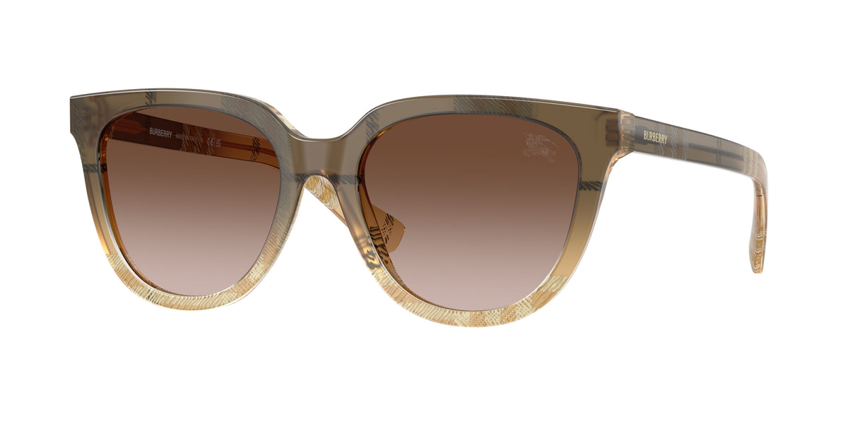 BURBERRY 0BE4469 CHECK BEIGE phantos sunglasses by BURBERRY