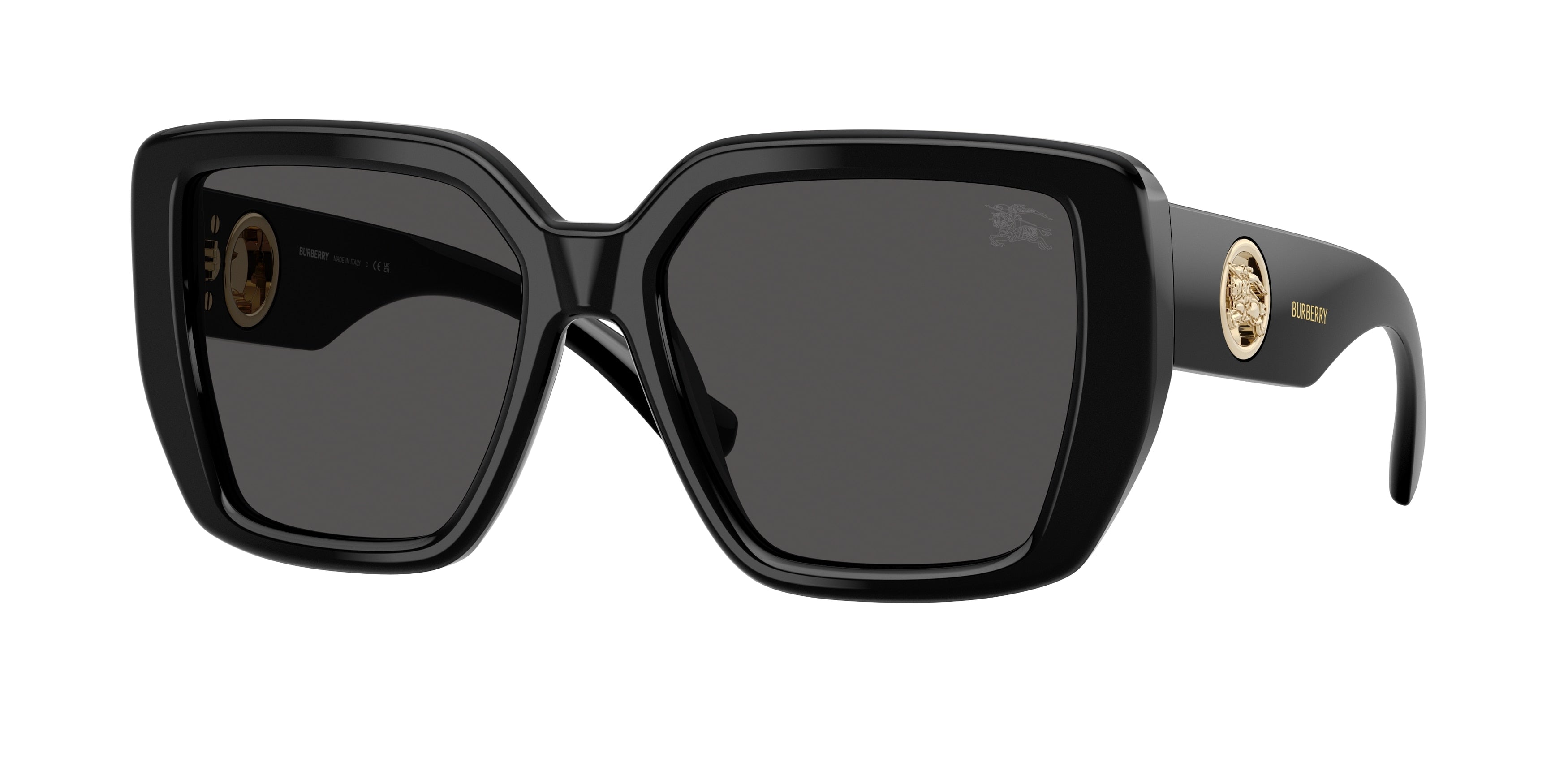 BURBERRY 0BE4471 BLACK square sunglasses by BURBERRY