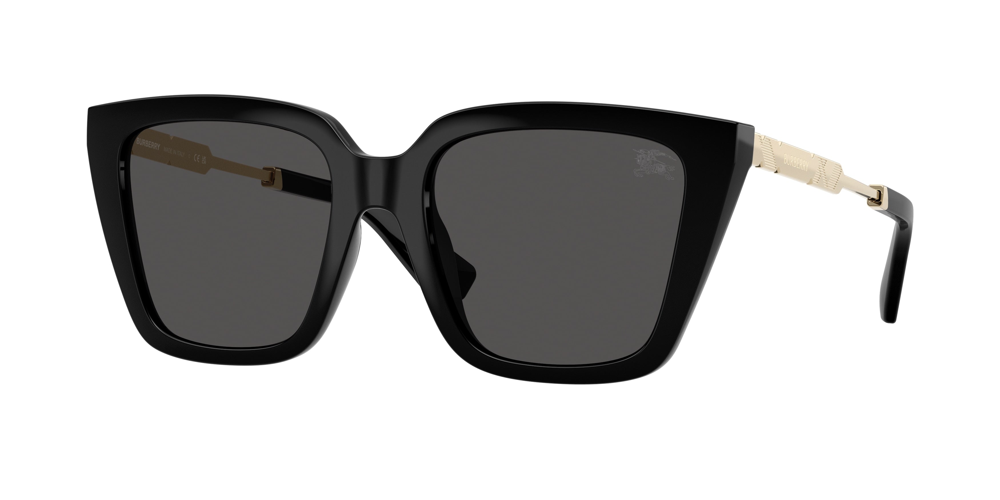 BURBERRY 0BE4473U BLACK square sunglasses by BURBERRY