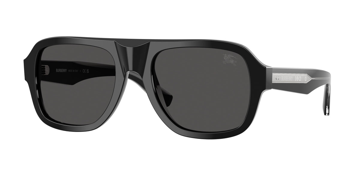 BURBERRY 0BE4478 BLACK pilot sunglasses by BURBERRY