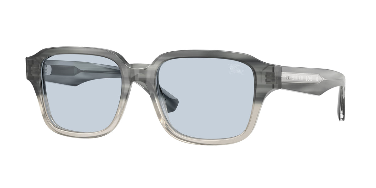 BURBERRY 0BE4484 GREY GRADIENT square sunglasses by BURBERRY