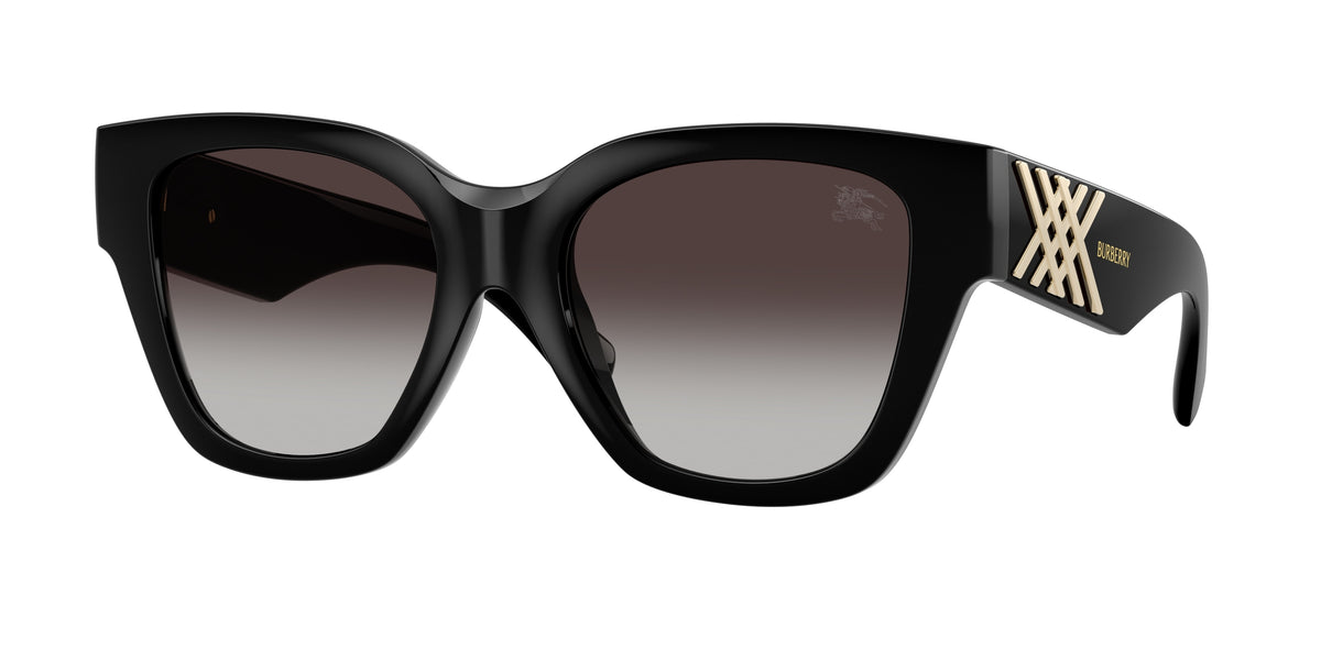 BURBERRY 0BE4489U BLACK square sunglasses by BURBERRY
