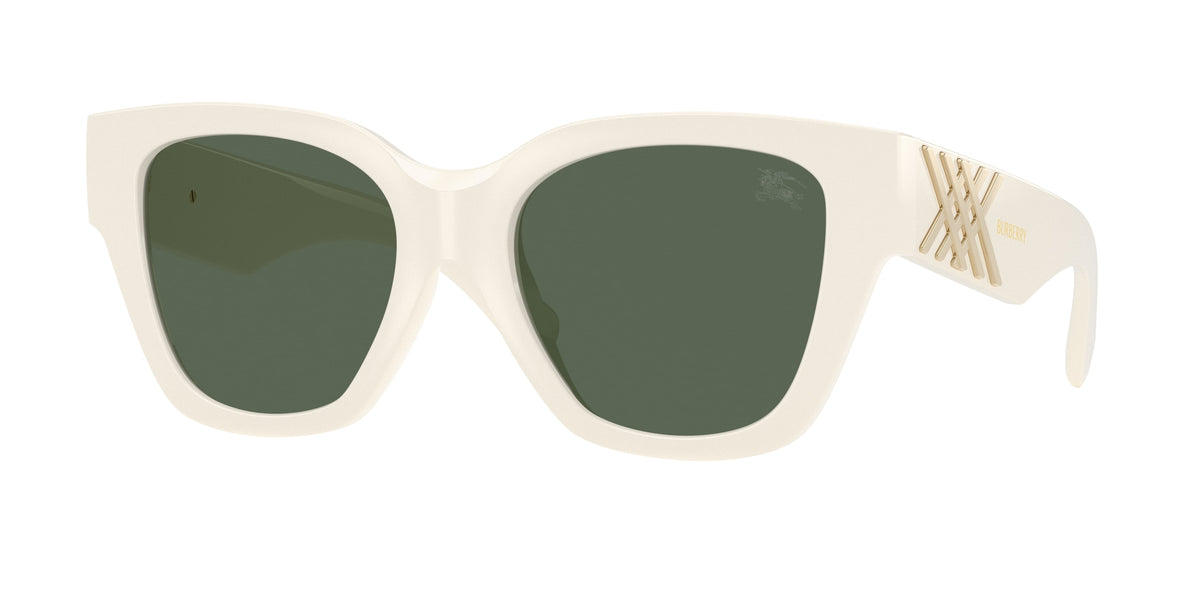 BURBERRY 0BE4489U WHITE square sunglasses by BURBERRY