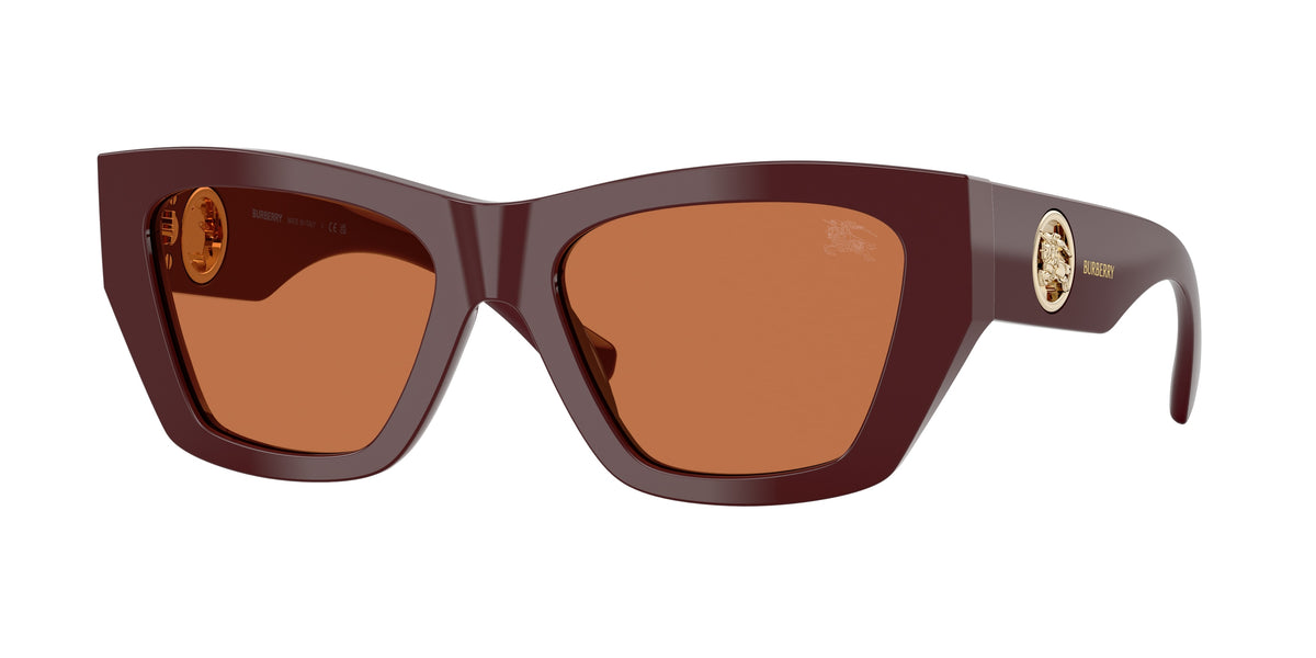 BURBERRY 0BE4492 BORDEAUX cat eye sunglasses by BURBERRY