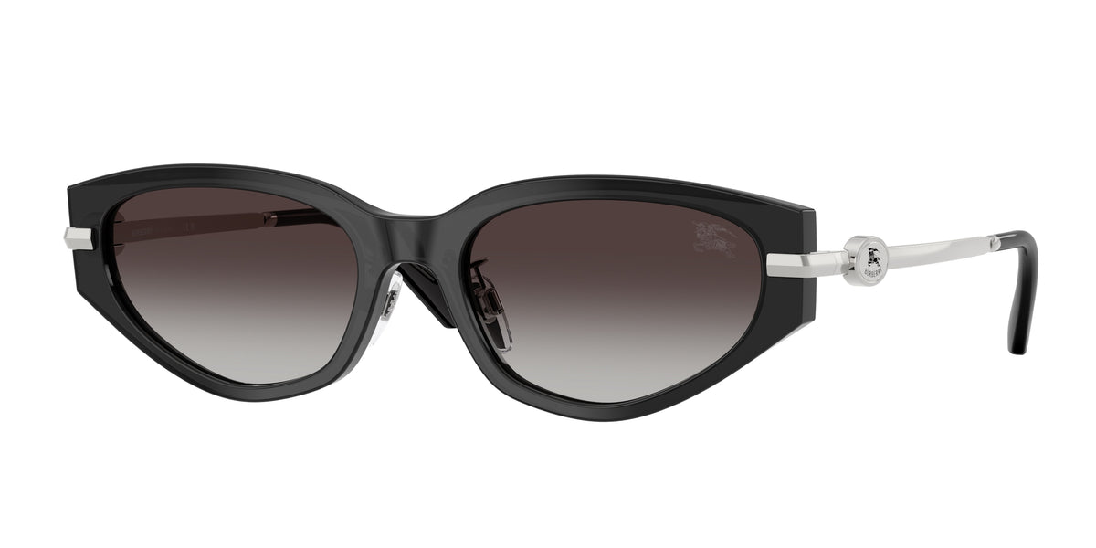 BURBERRY 0BE4493D GREY irregular sunglasses by BURBERRY