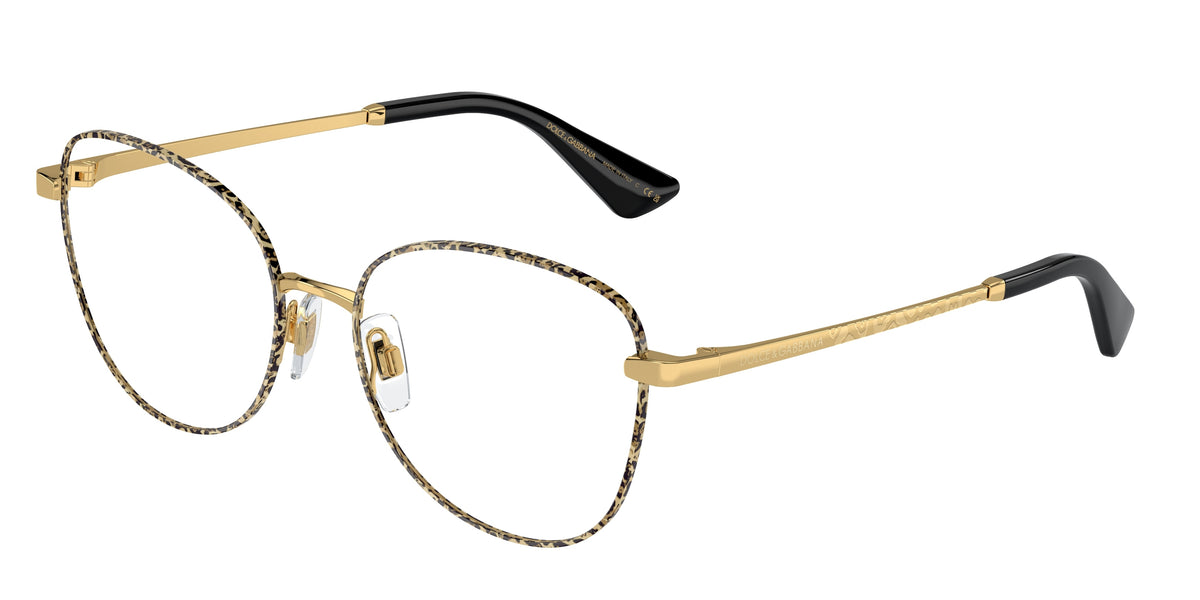 DOLCE & GABBANA 0DG1355 GOLD/LEO butterfly glasses by DOLCE