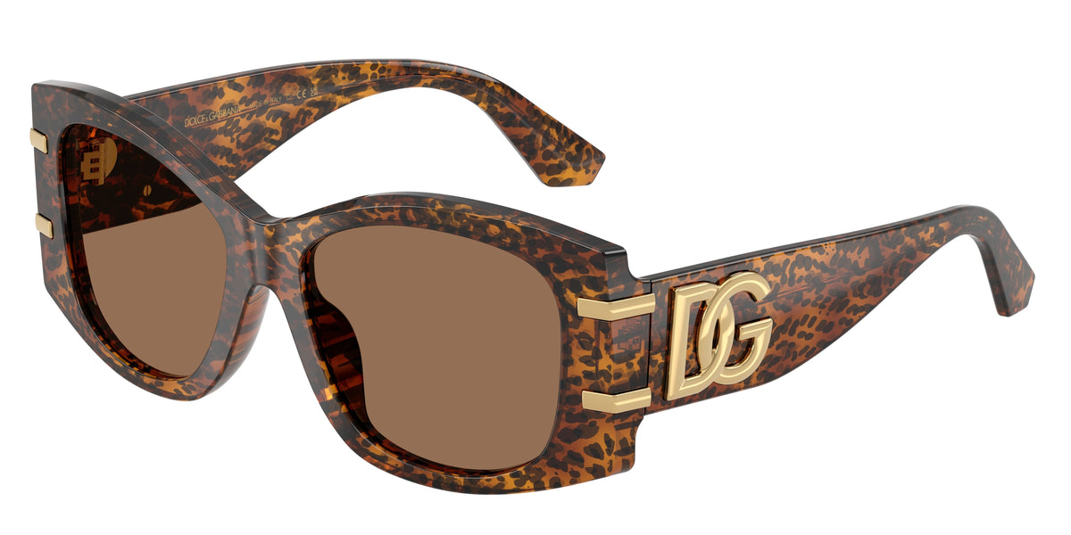 DOLCE & GABBANA 0DG4501 LEO TRANSPARENT butterfly sunglasses by DOLCE