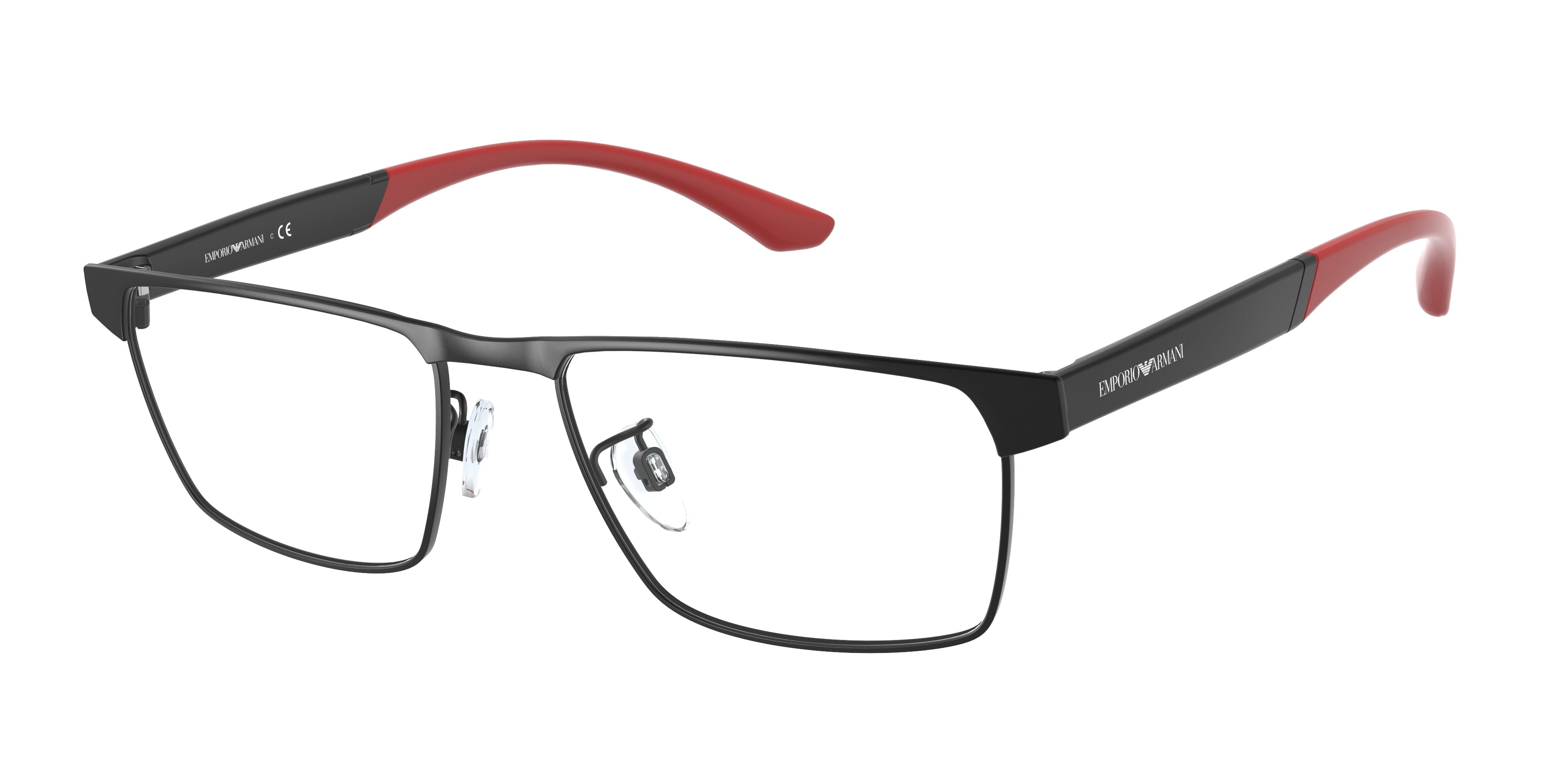 EMPORIO ARMANI 0EA1124 MATTE BLACK pillow glasses by EMPORIO